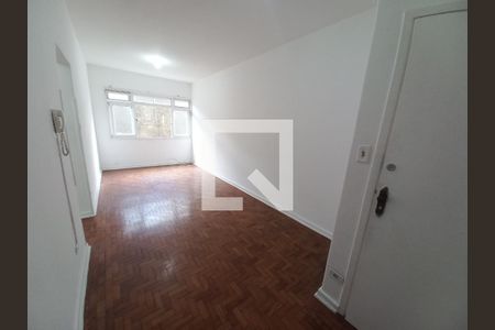 Sala de apartamento para alugar com 1 quarto, 54m² em Gonzaguinha, São Vicente