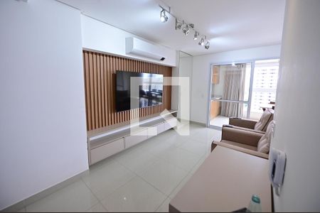 Sala/Quarto de apartamento para alugar com 1 quarto, 47m² em Setor Oeste, Goiânia