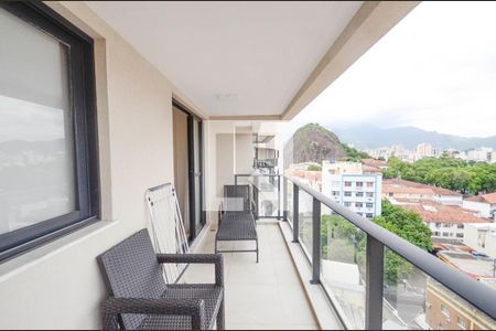 Varanda da Sala de apartamento à venda com 2 quartos, 72m² em Tijuca, Rio de Janeiro