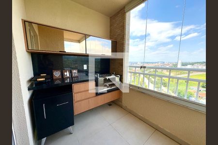 Sacada de apartamento à venda com 3 quartos, 79m² em Jardim Guanabara, Jundiaí