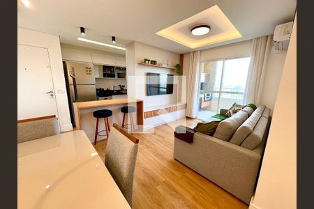 Sala de apartamento à venda com 3 quartos, 79m² em Jardim Guanabara, Jundiaí