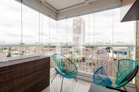 Varanda de apartamento à venda com 2 quartos, 57m² em Vila Prudente, São Paulo