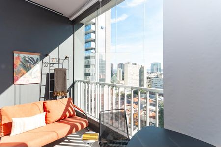 Varanda  de apartamento para alugar com 1 quarto, 26m² em Perdizes, São Paulo