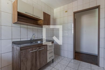 Cozinha e Área de Serviço de apartamento para alugar com 1 quarto, 43m² em Parque Santa Fé, Porto Alegre