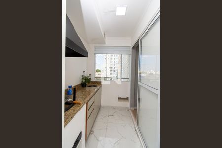 Varanda de apartamento à venda com 2 quartos, 62m² em Vila Barros, Guarulhos