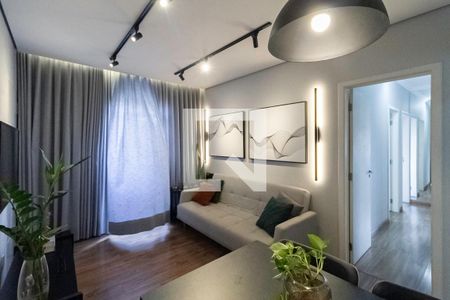 Sala de apartamento à venda com 3 quartos, 70m² em Nova Granada, Belo Horizonte