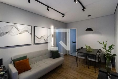 Sala de apartamento à venda com 3 quartos, 70m² em Nova Granada, Belo Horizonte