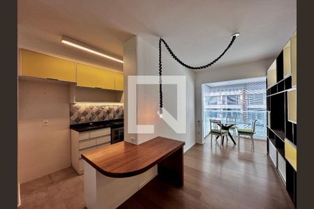 Sala de apartamento para alugar com 1 quarto, 49m² em Vila Gertrudes, São Paulo