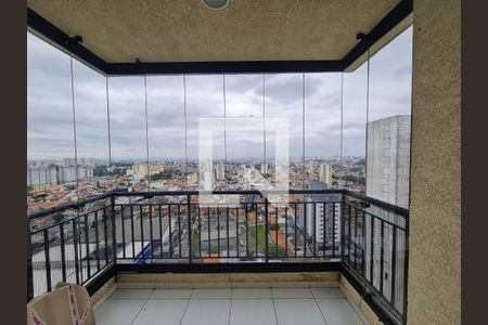 Varanda da Sala de apartamento à venda com 3 quartos, 76m² em Picanço, Guarulhos