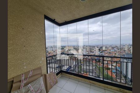 Varanda da Sala de apartamento à venda com 3 quartos, 76m² em Picanço, Guarulhos