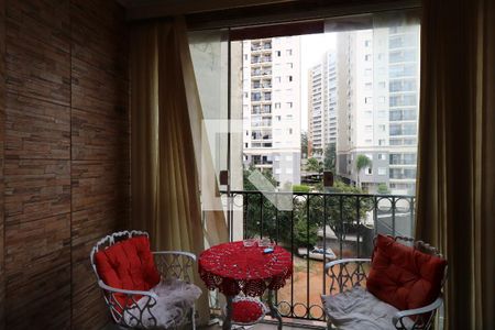 Sacada da Sala de apartamento para alugar com 3 quartos, 100m² em Campestre, Santo André