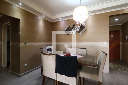 Sala de Jantar de apartamento para alugar com 3 quartos, 100m² em Campestre, Santo André