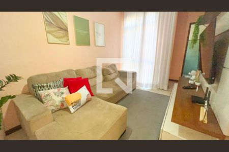 Sala de apartamento à venda com 2 quartos, 54m² em Santa Amelia, Belo Horizonte