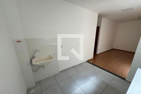 Cozinha - Lavanderia de apartamento para alugar com 2 quartos, 45m² em Jardim Ouro Branco, Ribeirão Preto