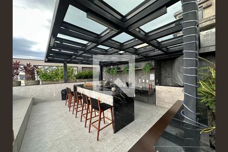 Studio à venda com 42m², 1 quarto e sem vaga Studio à venda com 42m², 1 quarto e sem vagaÁrea comum - Churrasqueira