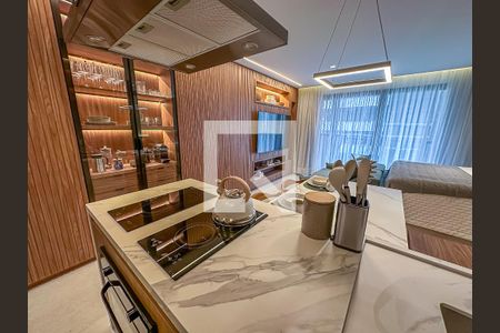 Studio à venda com 42m², 1 quarto e sem vaga Studio à venda com 42m², 1 quarto e sem vagaCozinha