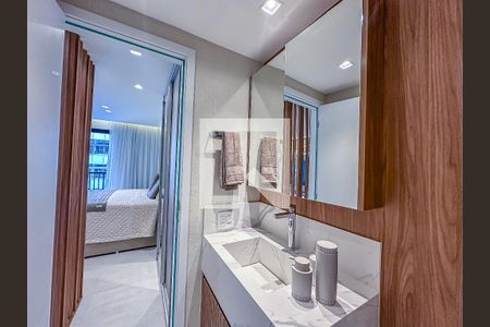 Studio à venda com 42m², 1 quarto e sem vaga Studio à venda com 42m², 1 quarto e sem vagaBanheiro