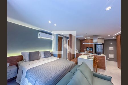 Studio à venda com 42m², 1 quarto e sem vaga Studio à venda com 42m², 1 quarto e sem vagaSala/Quarto