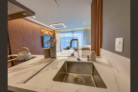 Studio à venda com 42m², 1 quarto e sem vaga Studio à venda com 42m², 1 quarto e sem vagaCozinha - Torneira