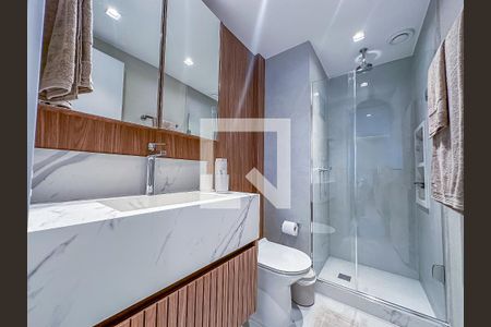 Studio à venda com 42m², 1 quarto e sem vaga Studio à venda com 42m², 1 quarto e sem vagaBanheiro