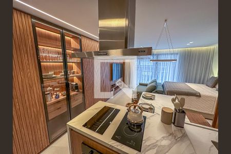 Studio à venda com 42m², 1 quarto e sem vaga Studio à venda com 42m², 1 quarto e sem vagaCozinha