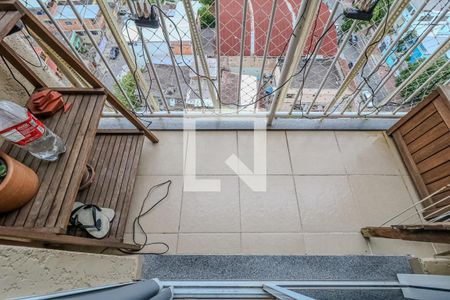 Varanda da Sala de apartamento à venda com 2 quartos, 51m² em Engenho de Dentro, Rio de Janeiro