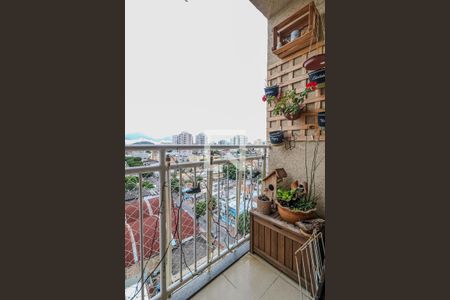 Varanda da Sala de apartamento à venda com 2 quartos, 51m² em Engenho de Dentro, Rio de Janeiro