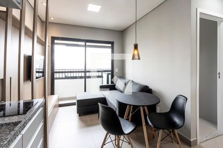 Sala de apartamento à venda com 1 quarto, 27m² em Barra Funda, São Paulo