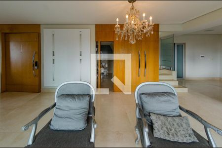 Sala de apartamento para alugar com 4 quartos, 450m² em Belvedere, Belo Horizonte