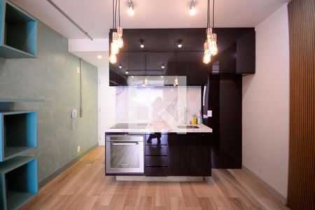 Sala/Cozinha  de apartamento à venda com 1 quarto, 42m² em Paraíso, São Paulo