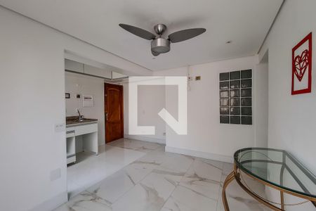 sala de apartamento à venda com 1 quarto, 52m² em Sé, São Paulo