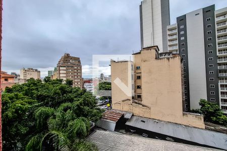 sala vista de apartamento à venda com 1 quarto, 52m² em Sé, São Paulo