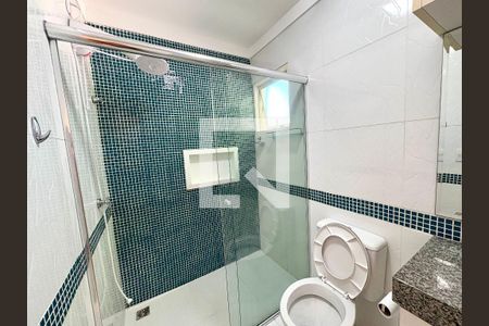 Casa de condomínio à venda com 126m², 3 quartos e 2 vagas Casa de condomínio à venda com 126m², 3 quartos e 2 vagasBanheiro da Suíte