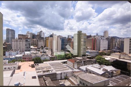 Detalhe Sala de apartamento à venda com 1 quarto, 44m² em Centro, Belo Horizonte