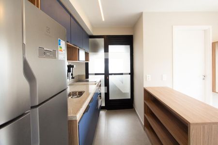 Cozinha de apartamento à venda com 2 quartos, 39m² em Indianópolis, São Paulo