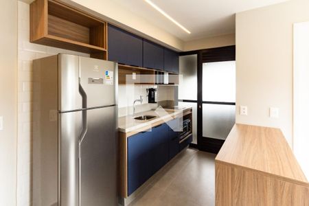 Sala/Cozinha de apartamento à venda com 2 quartos, 39m² em Indianópolis, São Paulo