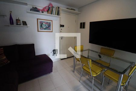 Sala de apartamento à venda com 1 quarto, 34m² em Vila Buarque, São Paulo