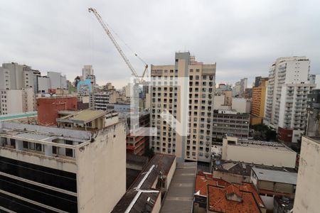 Vista do Quarto de apartamento à venda com 1 quarto, 34m² em Vila Buarque, São Paulo