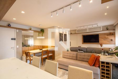 Sala de apartamento à venda com 2 quartos, 82m² em Adalgisa, Osasco