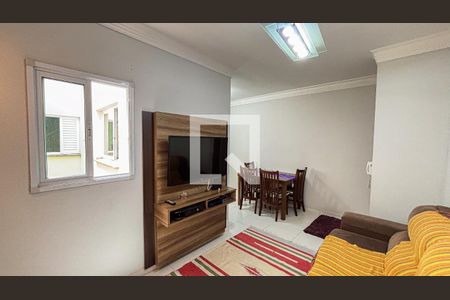 Sala - Sala de jantar de apartamento à venda com 3 quartos, 130m² em Parque das Nações, Santo André