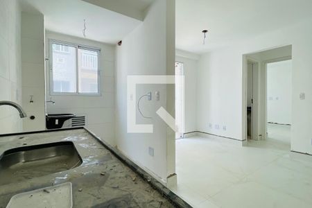 Apartamento para alugar com 46m², 2 quartos e 1 vaga Apartamento para alugar com 46m², 2 quartos e 1 vagaCozinha e Área de Serviço