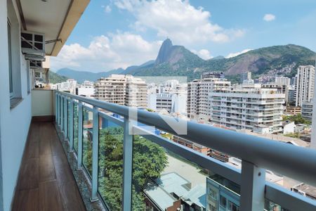 Varanda da Sala de apartamento para alugar com 3 quartos, 100m² em Botafogo, Rio de Janeiro