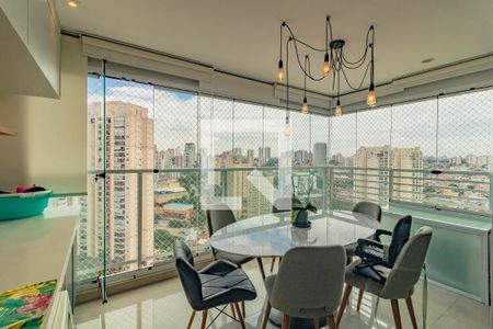 Sala de Jantar de apartamento à venda com 2 quartos, 68m² em Jardim Prudência, São Paulo