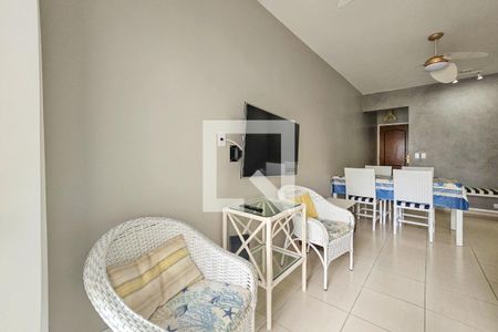 Sala de apartamento para alugar com 2 quartos, 77m² em Centro, Guarujá