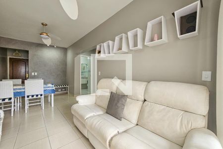 Sala de apartamento para alugar com 2 quartos, 77m² em Centro, Guarujá