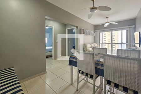 Sala de apartamento para alugar com 2 quartos, 77m² em Centro, Guarujá