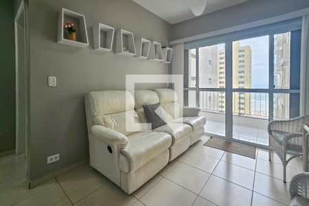 Sala de apartamento para alugar com 2 quartos, 77m² em Centro, Guarujá