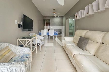 Sala de apartamento para alugar com 2 quartos, 77m² em Centro, Guarujá