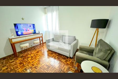 Sala de apartamento à venda com 3 quartos, 80m² em Santa Monica, Belo Horizonte