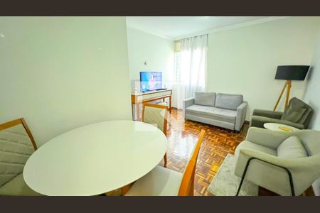 Sala de apartamento à venda com 3 quartos, 80m² em Santa Monica, Belo Horizonte